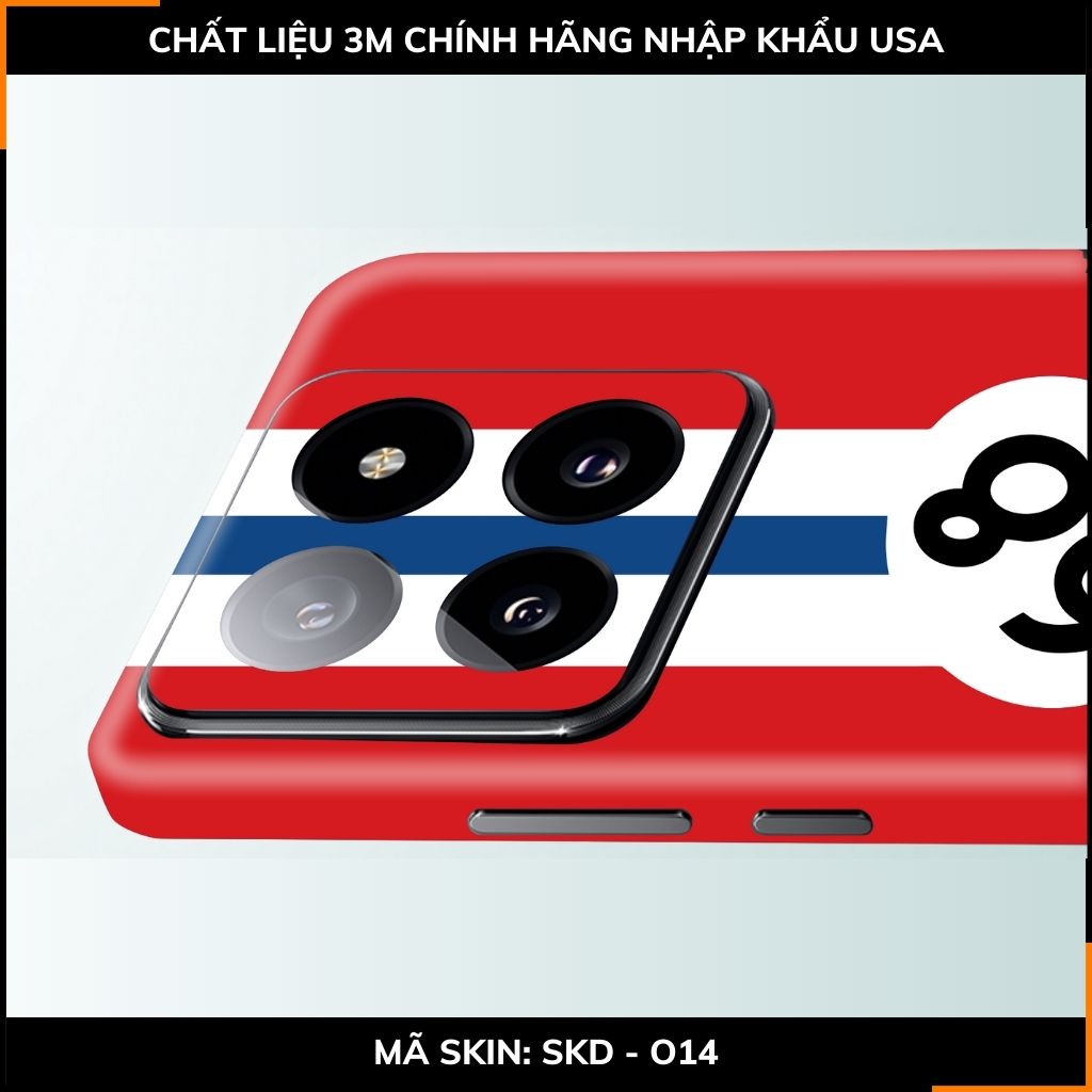 Dán skin điện thoại Xiaomi Mi 14 , Mi 14 Pro full body và camera nhập khẩu chính hãng USA in hình VINTAGE RACING - SKD O14 phụ kiện điện thoại huỳnh tân store