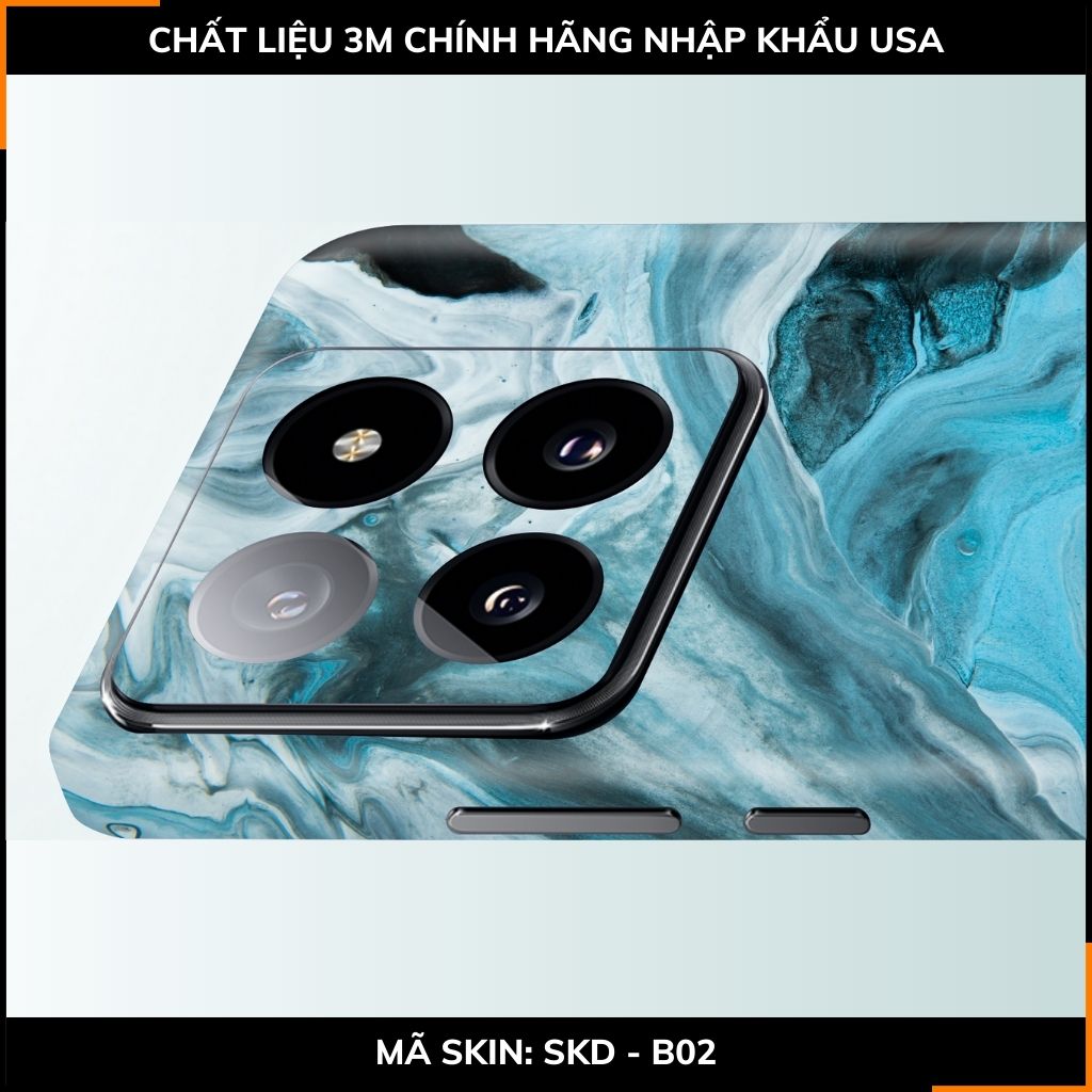 Dán skin điện thoại Xiaomi Mi 14 , Mi 14 Pro full body và camera nhập khẩu chính hãng USA in hình Acrylic - SKD B02 phụ kiện điện thoại huỳnh tân store