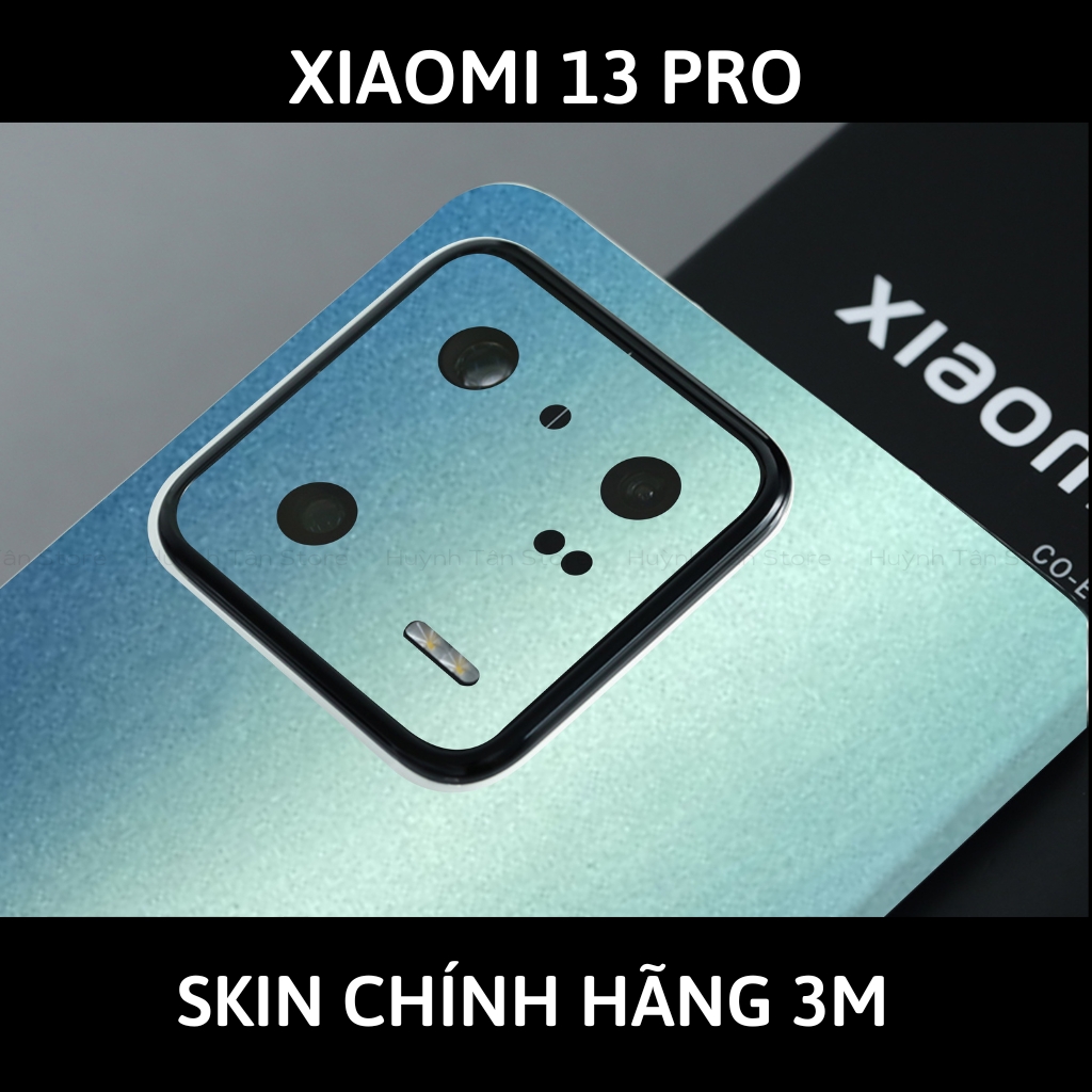 Skin 3m Mi 13 Ultra, Mi 13 Pro, Mi 13  full body và camera nhập khẩu chính hãng USA phụ kiện điện thoại huỳnh tân store - Oracal Blue Yellow - Warp Skin Collection