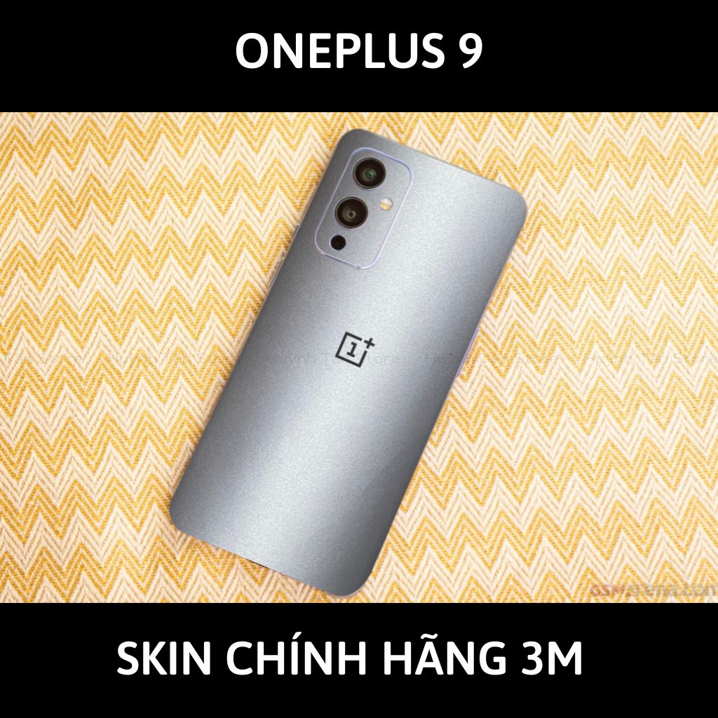 Skin 3m Oneplus 9R, 9 Pro, 9 full body và camera nhập khẩu chính hãng USA phụ kiện điện thoại huỳnh tân store - Alumium White - Warp Skin Collection