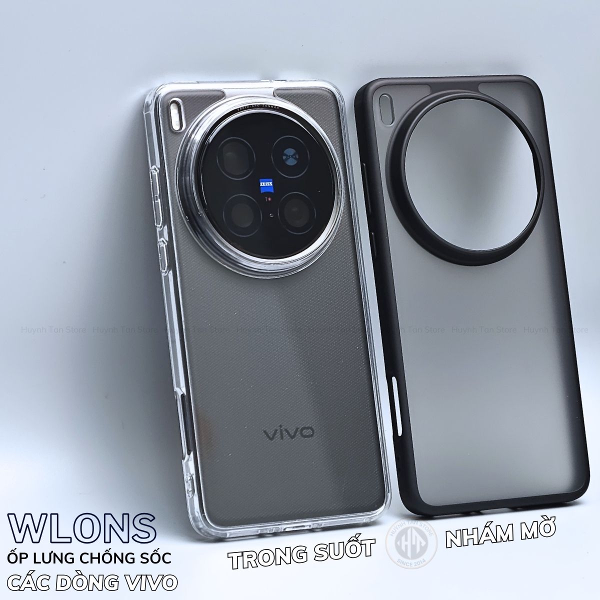 Ốp lưng vivo x200 ultra x200s x200 pro mini x100 pro chống sốc chính hãng WLONS phụ kiện huỳnh tân store