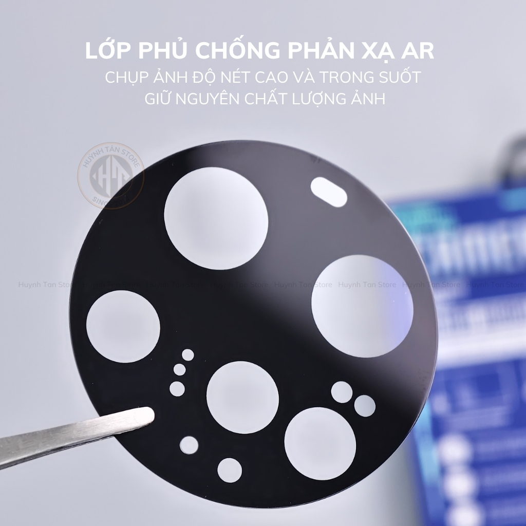 Kính cường lực camera Xiaomi Mi 15 Ultra, Mi 15, Mi 14 Ultra FULL ĐEN chống chói công nghệ AR chống trầy bảo vệ toàn diện phụ kiện huỳnh tân store