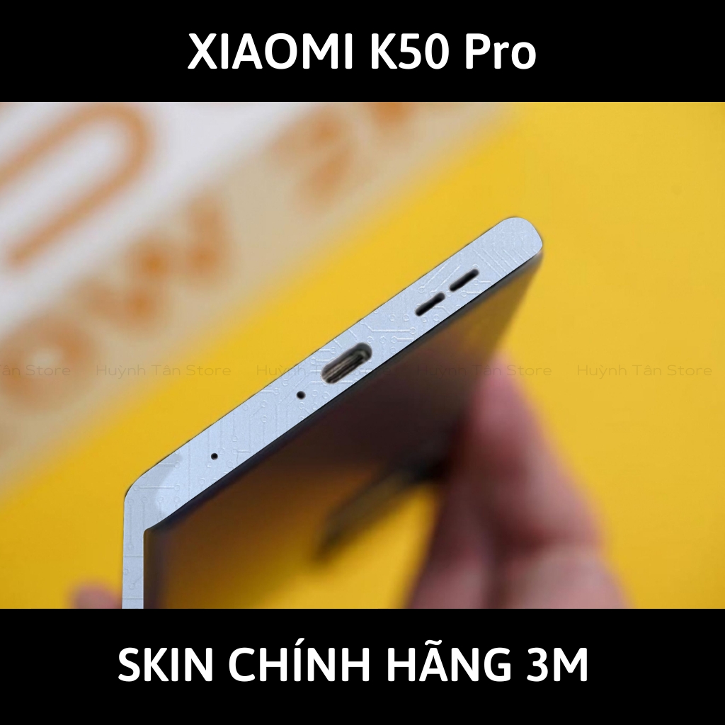 Dán skin điện thoại K50 Pro full body và camera nhập khẩu chính hãng USA phụ kiện điện thoại huỳnh tân store - Electronic White 2022 - Warp Skin Collection