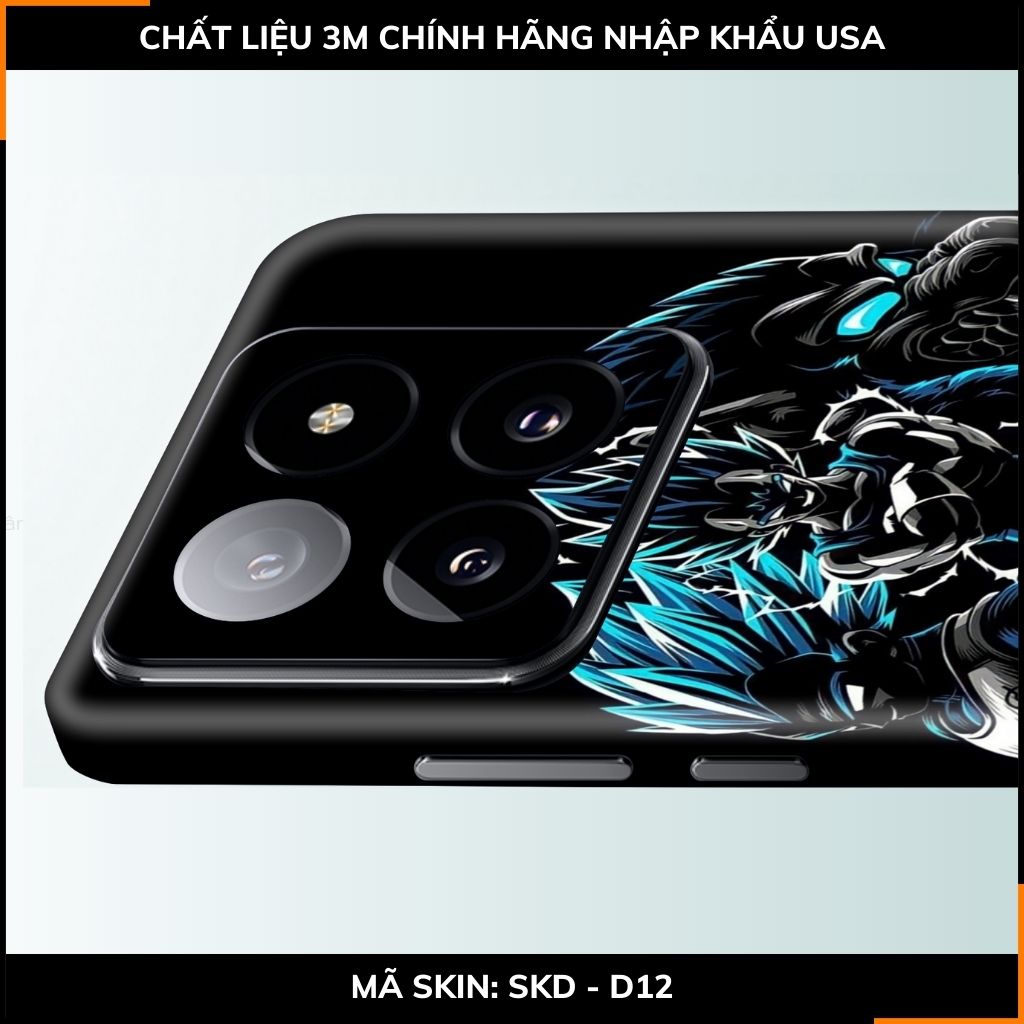 Dán skin điện thoại Xiaomi Mi 14 , Mi 14 Pro full body và camera nhập khẩu chính hãng USA in hình Dragon Ball - SKD D12 phụ kiện điện thoại huỳnh tân store