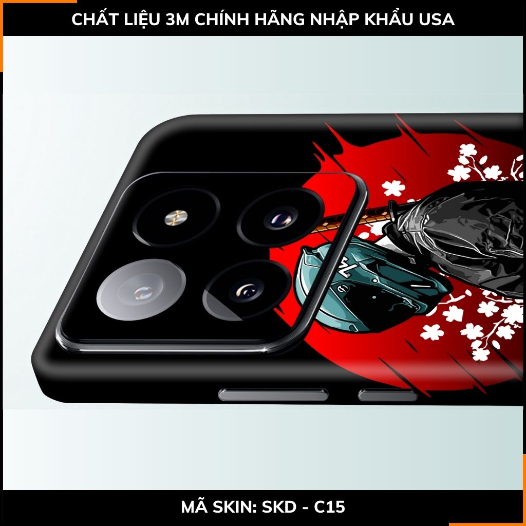 Dán skin điện thoại Xiaomi Mi 14 , Mi 14 Pro full body và camera nhập khẩu chính hãng USA in hình Motobiker - SKD C15 phụ kiện điện thoại huỳnh tân store