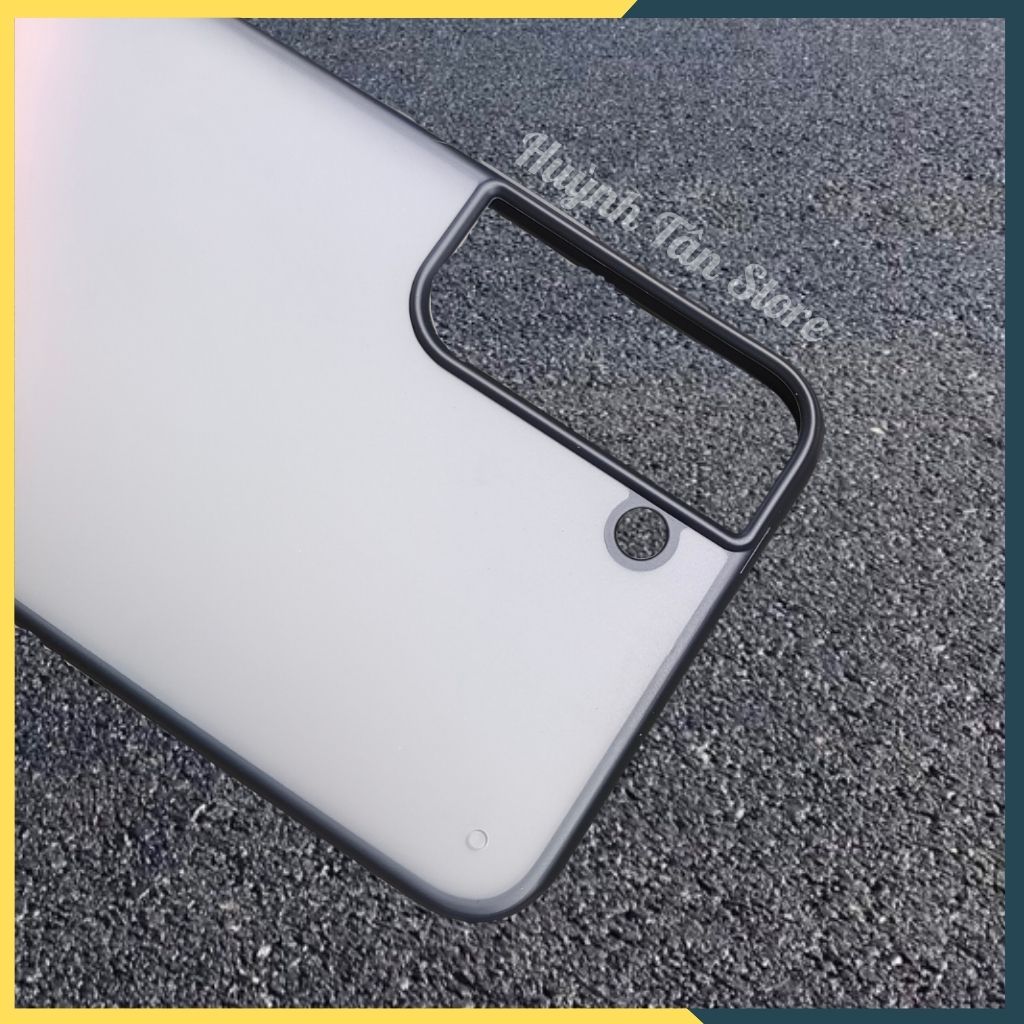 Ốp lưng s22 plus chống sốc bảo vệ camera chống vân tay nhám viền màu ver 2 phụ kiện điện thoại huỳnh tân store