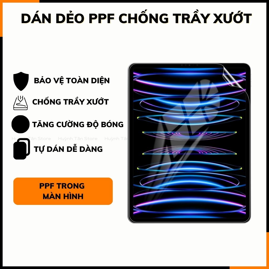 Dán dẻo PPF ipad , ipad pro, ipad air , ipad mini full body và camera trong suốt hoặc nhám chống trầy xướt, bảo vệ phụ kiện điện thoại huỳnh tân store