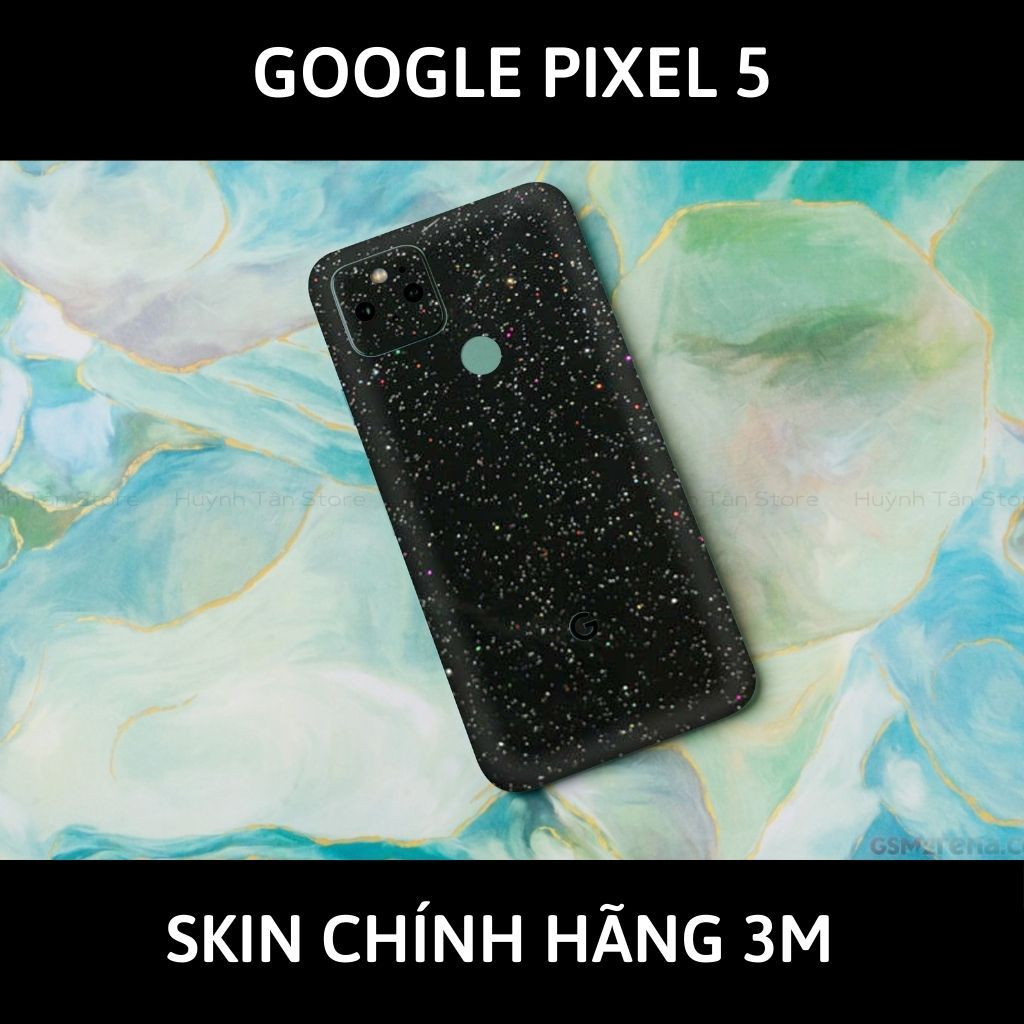 Skin 3m Google Pixel 5, Pixel 5A, Pixel 4A, Pixel 4A 5G full body và camera nhập khẩu chính hãng USA phụ kiện điện thoại huỳnh tân store - Galaxy Black - Warp Skin Collection