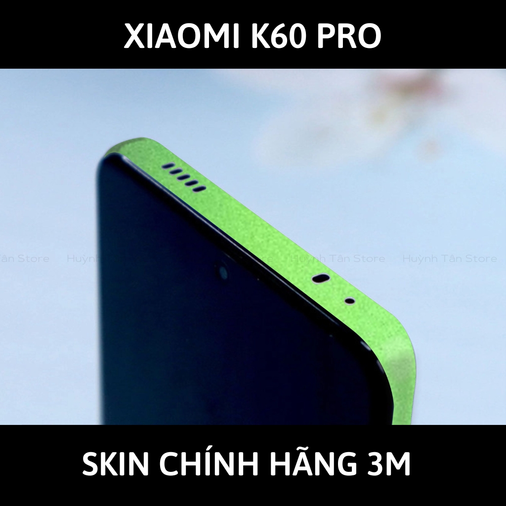 Skin 3m K60, K60 Pro full body và camera nhập khẩu chính hãng USA phụ kiện điện thoại huỳnh tân store - Oracal Green Brown - Warp Skin Collection