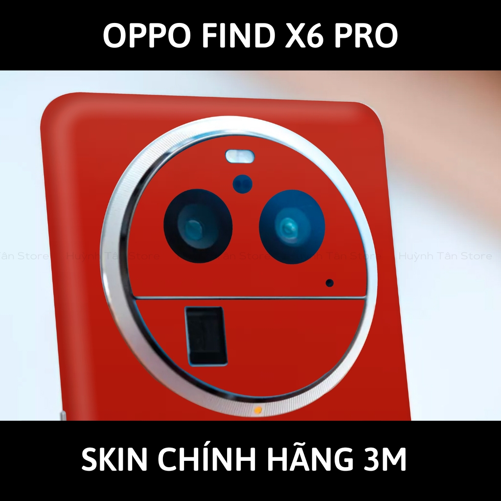 Dán skin điện thoại Oppo Find X6 Pro full body và camera nhập khẩu chính hãng USA phụ kiện điện thoại huỳnh tân store - Matte Red - Warp Skin Collection