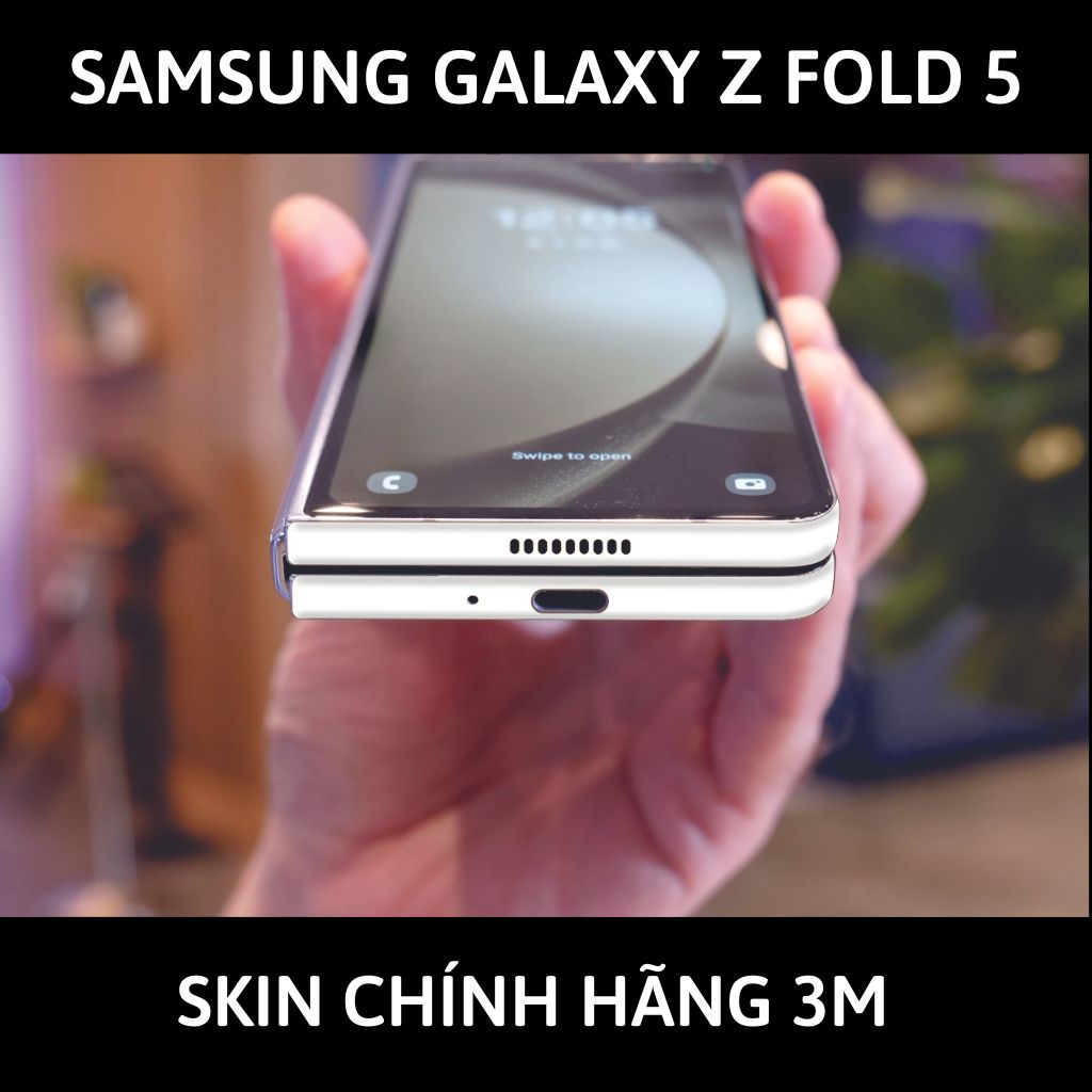 dán skin 3m samsung galaxy z fold 5 full body, camera phụ kiện điện thoại huỳnh tân store - Trống Đồng Trắng