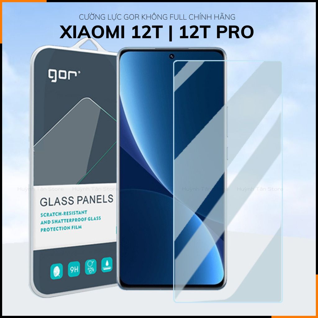 Kính cường lực trong suốt Xiaomi 17 Pro Max , 15T Pro , 14T , 14 , 13 KHÔNG FULL MÀN chống bám vân tay chính hãng GOR
