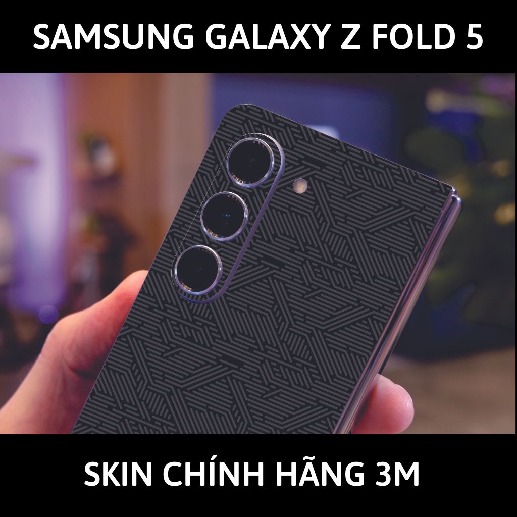 dán skin 3m samsung galaxy z fold 5 full body, camera phụ kiện điện thoại huỳnh tân store - Pattern 02