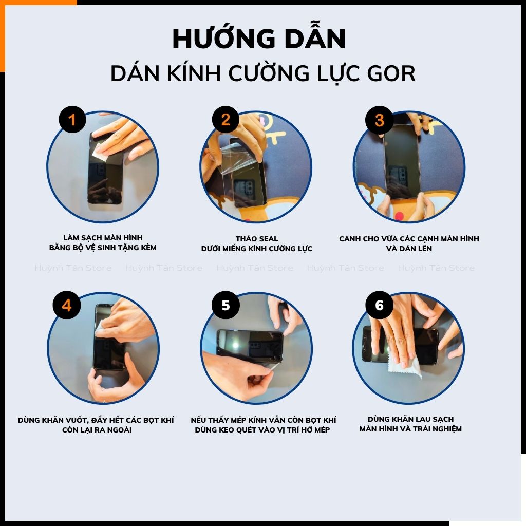 Kính cường lực trong suốt Xiaomi 17 Pro Max , 15T Pro , 14T , 14 , 13 KHÔNG FULL MÀN chống bám vân tay chính hãng GOR