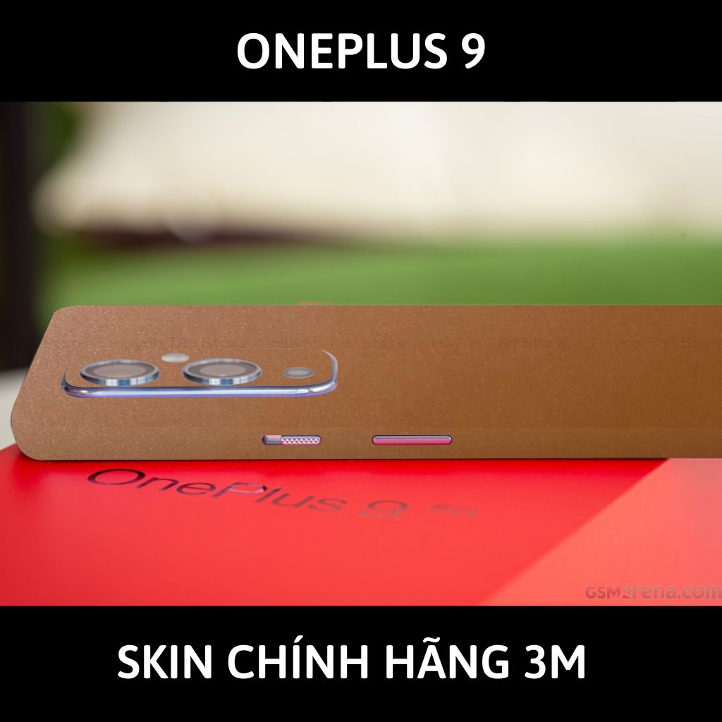 Skin 3m Oneplus 9R, 9 Pro, 9 full body và camera nhập khẩu chính hãng USA phụ kiện điện thoại huỳnh tân store - Caramel - Warp Skin Collection