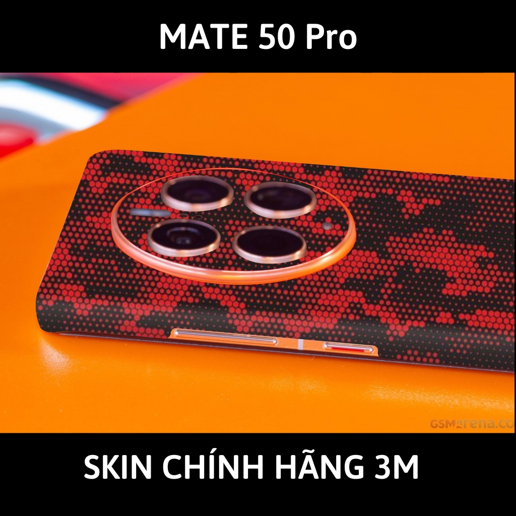 Dán skin điện thoại Huawei Mate 50 Pro full body và camera nhập khẩu chính hãng USA phụ kiện điện thoại huỳnh tân store - Mamba Red - Warp Skin Collection