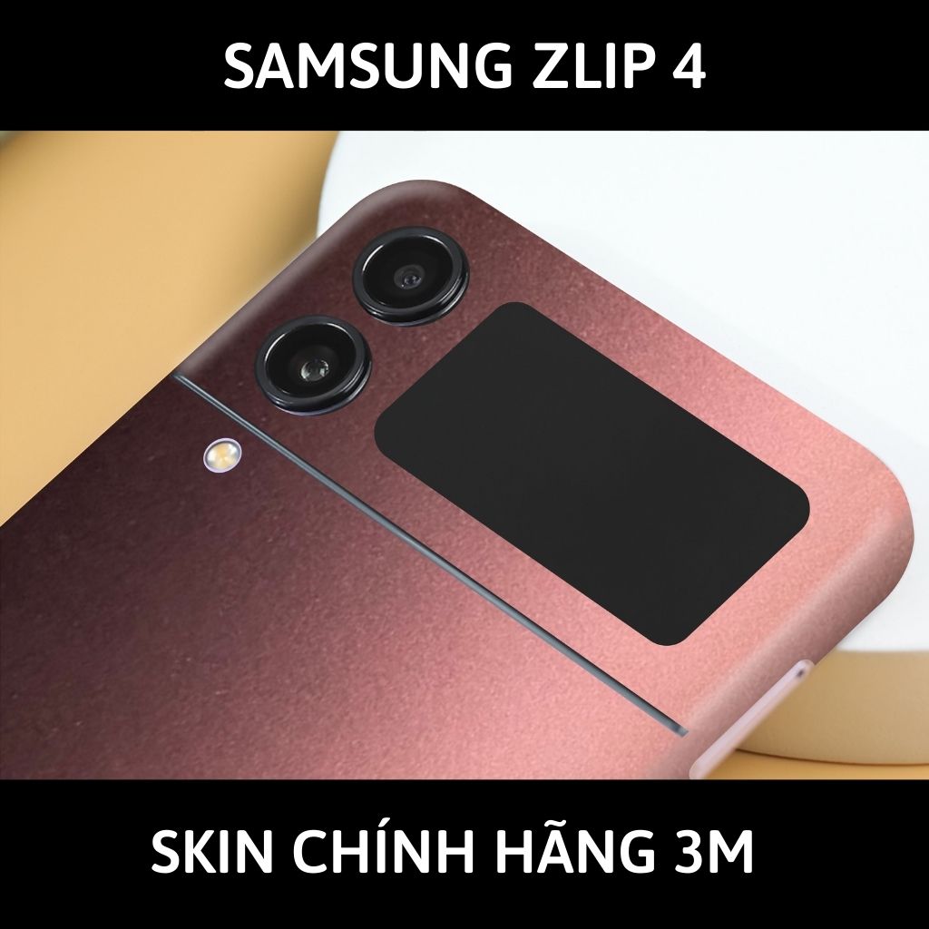 Skin 3m samsung galaxy Z Flip 4, Z Flip 3, Z Flip full body và camera nhập khẩu chính hãng USA phụ kiện điện thoại huỳnh tân store - Volcanic - Warp Skin Collection