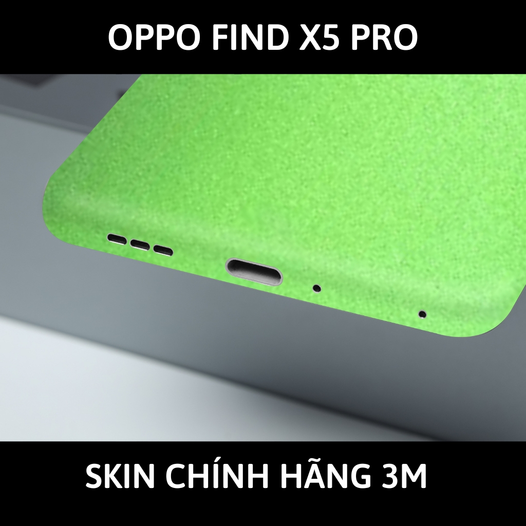 Dán skin điện thoại Oppo Find X5 Pro full body và camera nhập khẩu chính hãng USA phụ kiện điện thoại huỳnh tân store - Oracle Green Brown - Warp Skin Collection