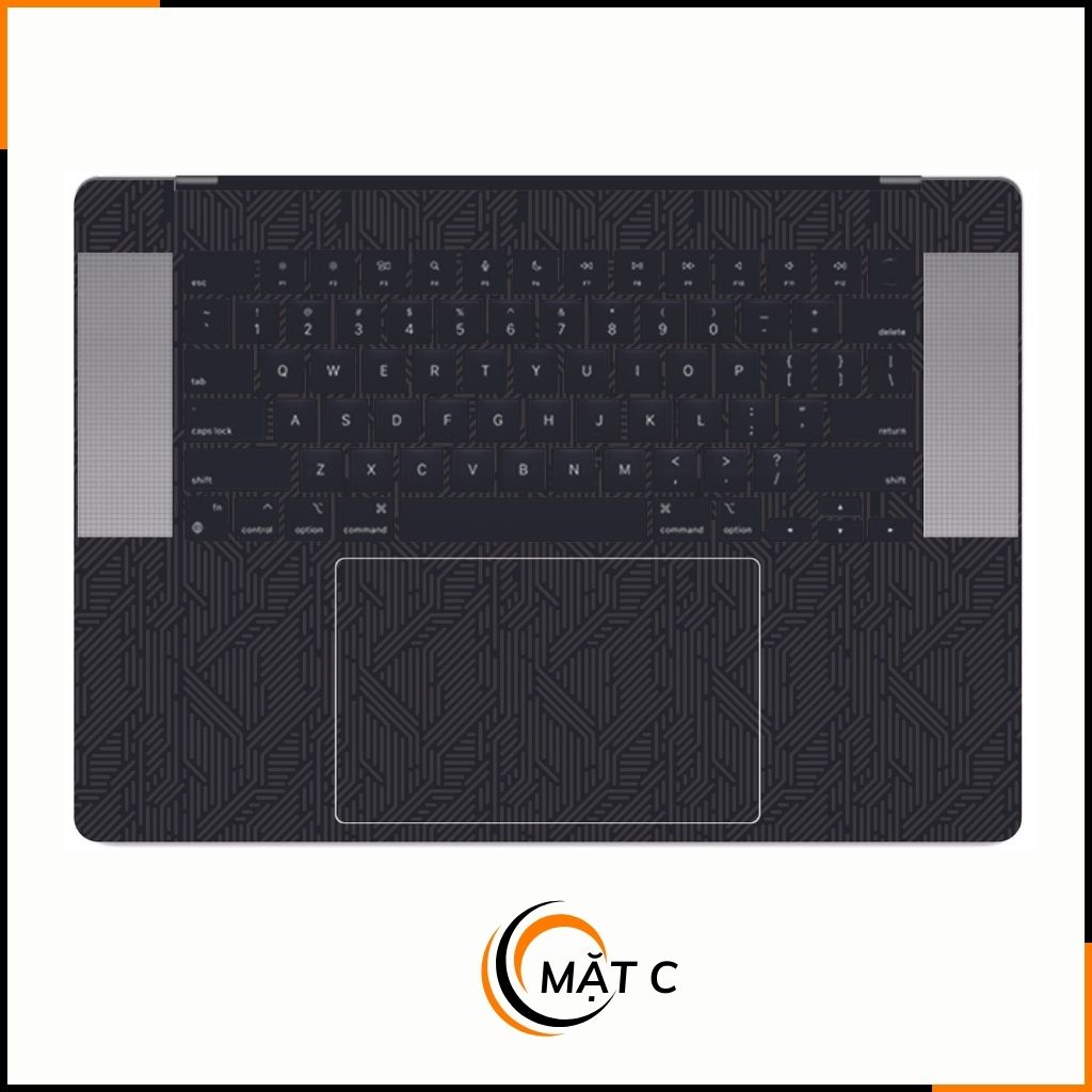 Dán skin macbook pro, macbook air chính hãng 3M nhập khẩu USA - SKIN 3M - MACBOOK - PATTEN TEXTURE 02 - SK-B05-02 phụ kiện điện thoại huỳnh tân store