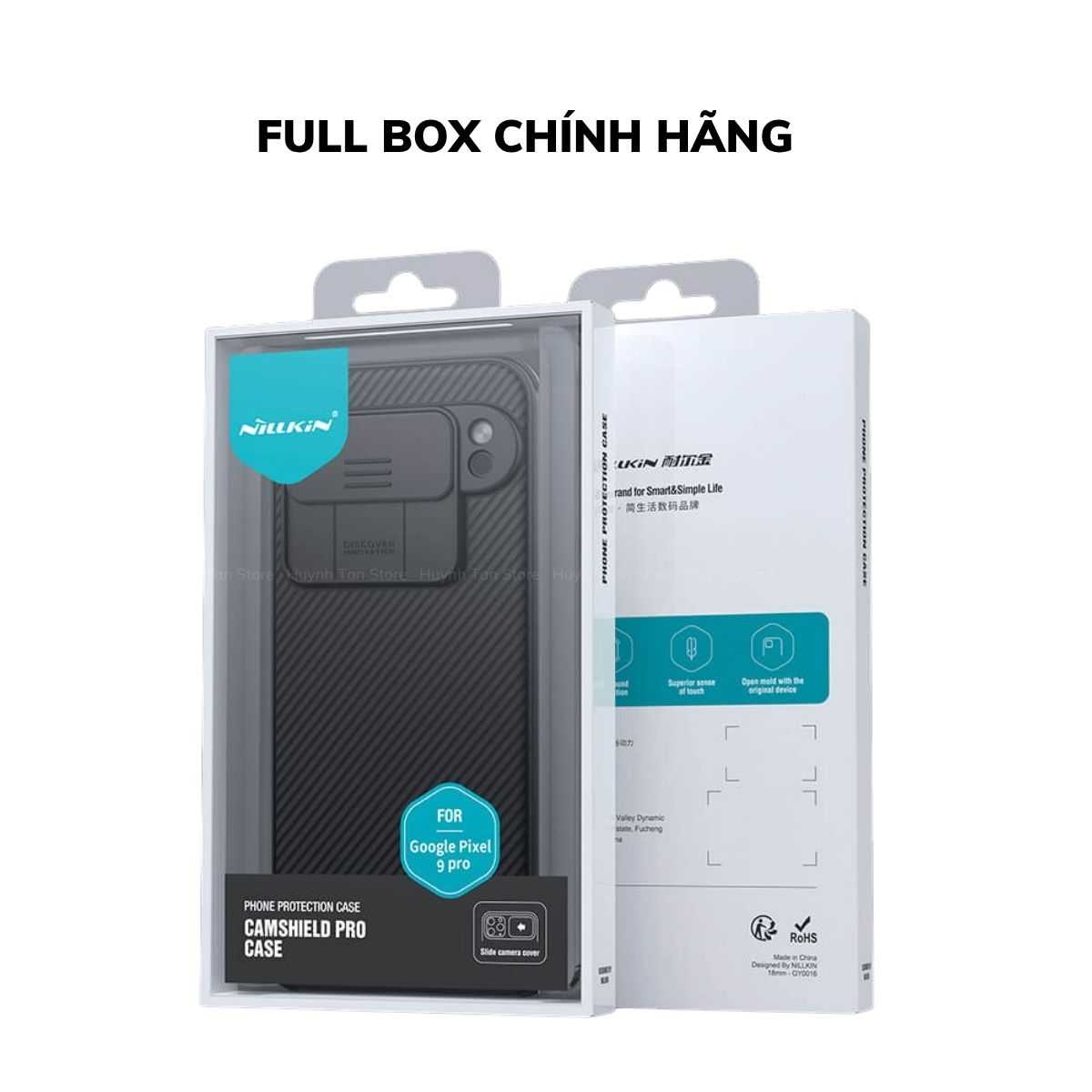 Ốp lưng Google Pixel 8/ 8 Pro/ 9 Pro nắp trượt bảo vệ camera Nillkin CamShield Pro