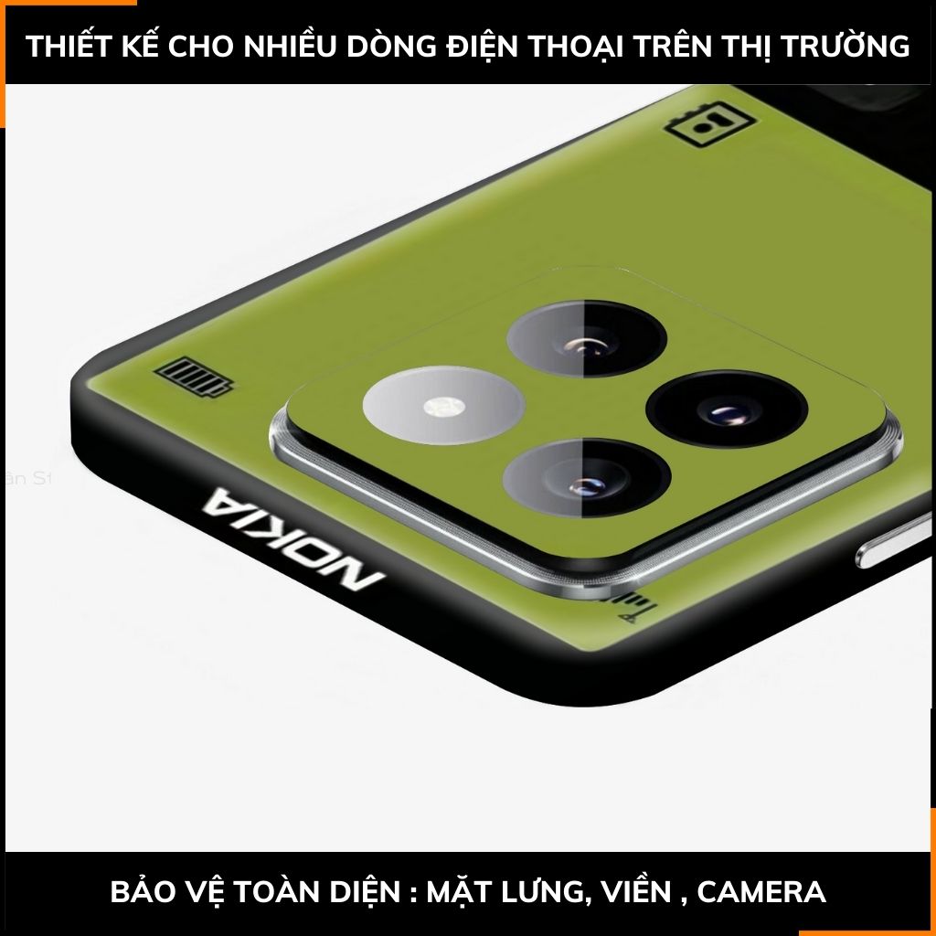 Dán skin điện thoại Xiaomi Mi 14 , Mi 14 Pro full body và camera nhập khẩu chính hãng USA in hình UNIQUE - SKD W02 phụ kiện điện thoại huỳnh tân store