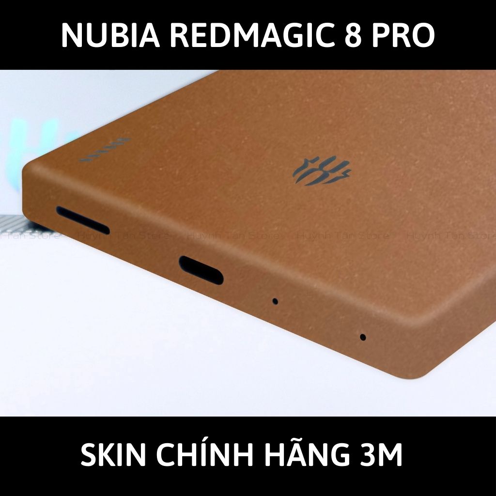 Skin 3m Nubia Redmagic 8 Pro, 8 Pro Plus full body và camera nhập khẩu chính hãng USA phụ kiện điện thoại huỳnh tân store - Caramel - Warp Skin Collection