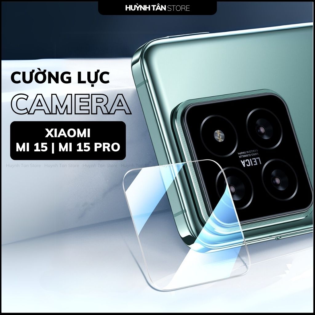 Cường lực camera mi 15 pro 14 mi 14 pro mi 13 mi 13 pro trong suốt bảo vệ cụm camera
