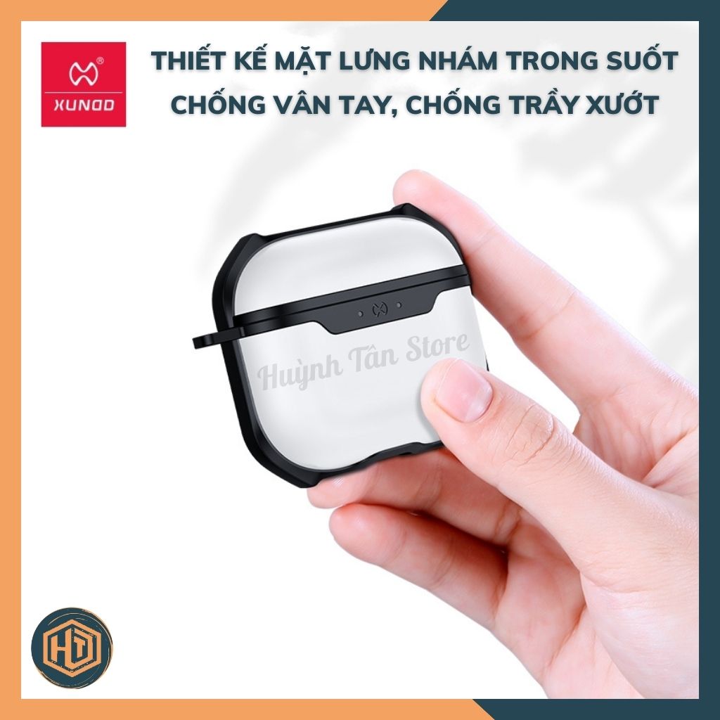 Ốp lưng airpods 3 chống sốc xundd bảo vệ camera chính hãng chống ố vàng phụ kiện huỳnh tân store