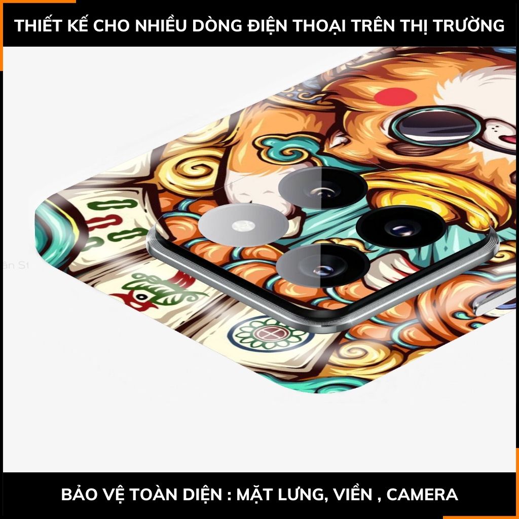Dán skin điện thoại Xiaomi Mi 14 , Mi 14 Pro full body và camera nhập khẩu chính hãng USA in hình LUCKY CAT - SKD Y05 phụ kiện điện thoại huỳnh tân store