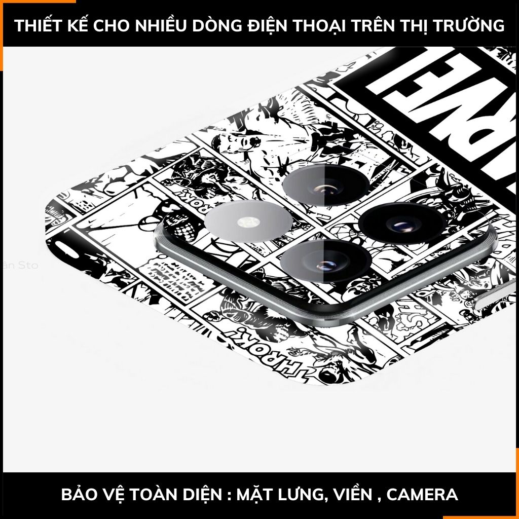 Dán skin điện thoại Xiaomi Mi 14 , Mi 14 Pro full body và camera nhập khẩu chính hãng USA in hình MAVEL - SKD M10 phụ kiện điện thoại huỳnh tân store