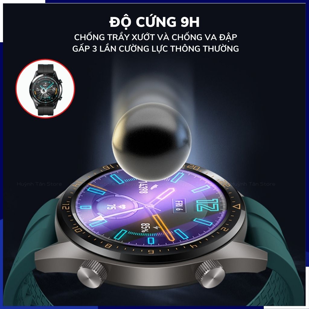 Kính cường lực mặt đồng hồ Samsung Galaxy Watch 3 chính hãng GOR
