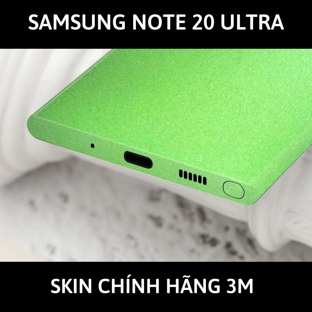 Skin 3m samsung galaxy note 20, note 20 ultra full body và camera nhập khẩu chính hãng USA phụ kiện điện thoại huỳnh tân store - Oracal Green Brown - Warp Skin Collection