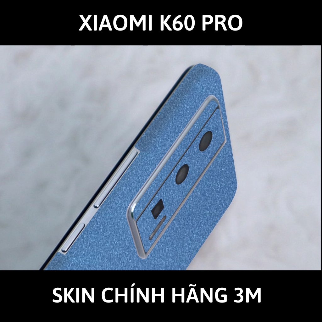 Skin 3m K60, K60 Pro full body và camera nhập khẩu chính hãng USA phụ kiện điện thoại huỳnh tân store - Oracal Dove Blue - Warp Skin Collection