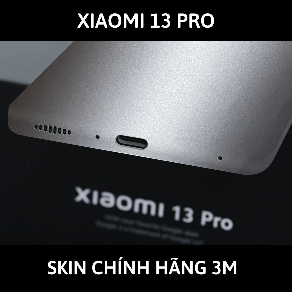 Skin 3m Mi 13 Ultra, Mi 13 Pro, Mi 13  full body và camera nhập khẩu chính hãng USA phụ kiện điện thoại huỳnh tân store - Alumium - Warp Skin Collection