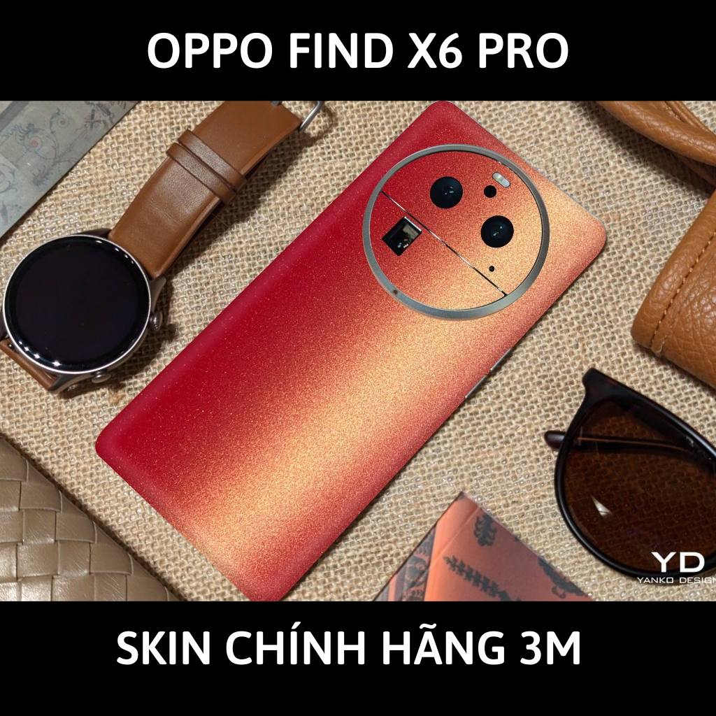 Dán skin điện thoại Oppo Find X6 Pro full body và camera nhập khẩu chính hãng USA phụ kiện điện thoại huỳnh tân store - Oracle Sunset - Warp Skin Collection