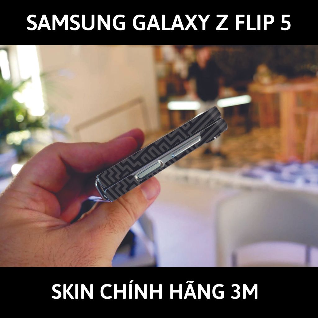 dán skin 3m samsung galaxy z flip 5 full body, camera phụ kiện điện thoại huỳnh tân store - Pattern 01