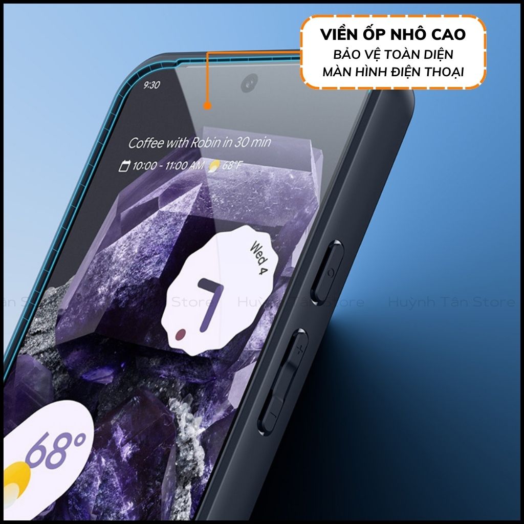 Ốp lưng google pixel 8 aimo chính hãng duxducis chống va đập trong suốt không ố vàng huỳnh tân store