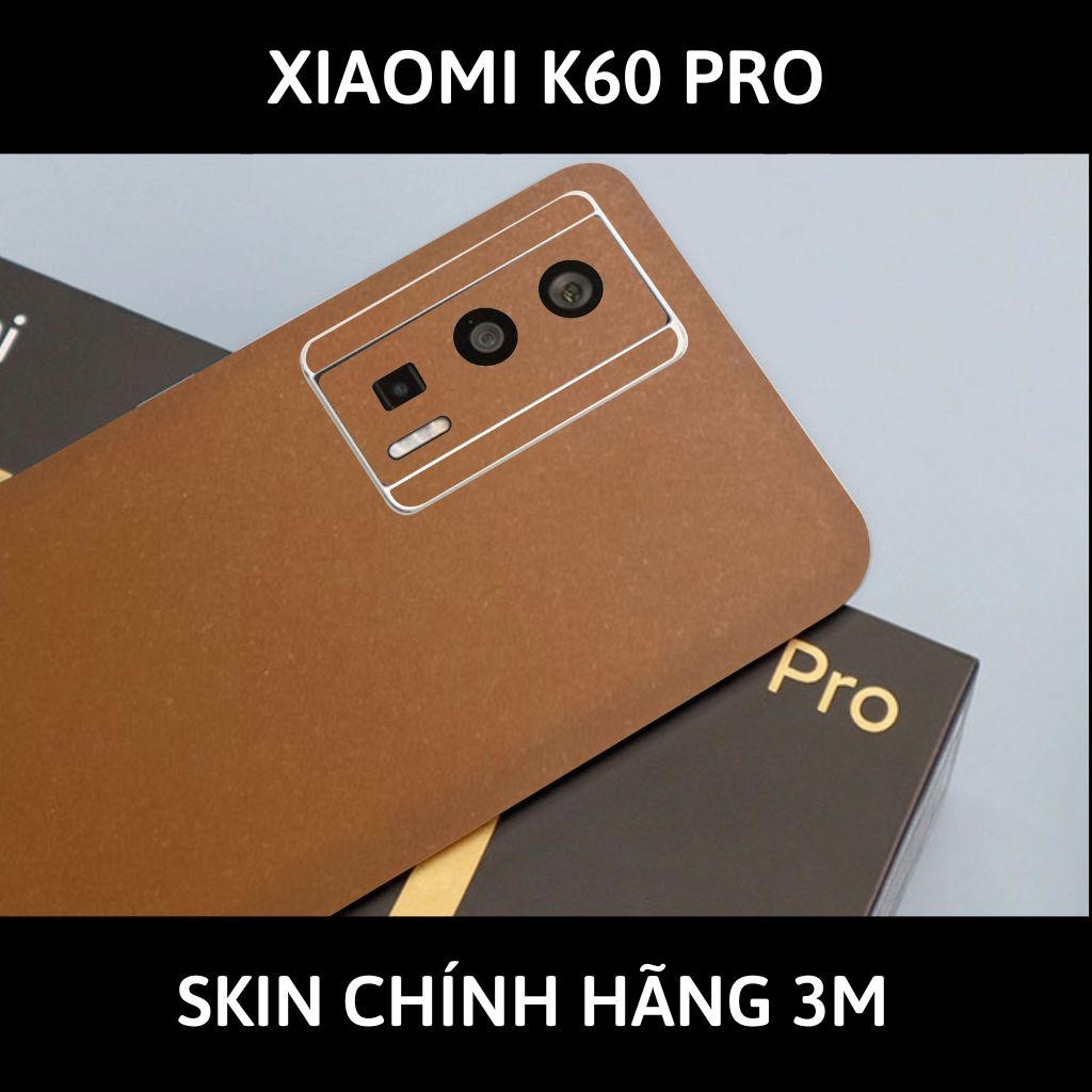 Skin 3m K60, K60 Pro full body và camera nhập khẩu chính hãng USA phụ kiện điện thoại huỳnh tân store - Caramel - Warp Skin Collection