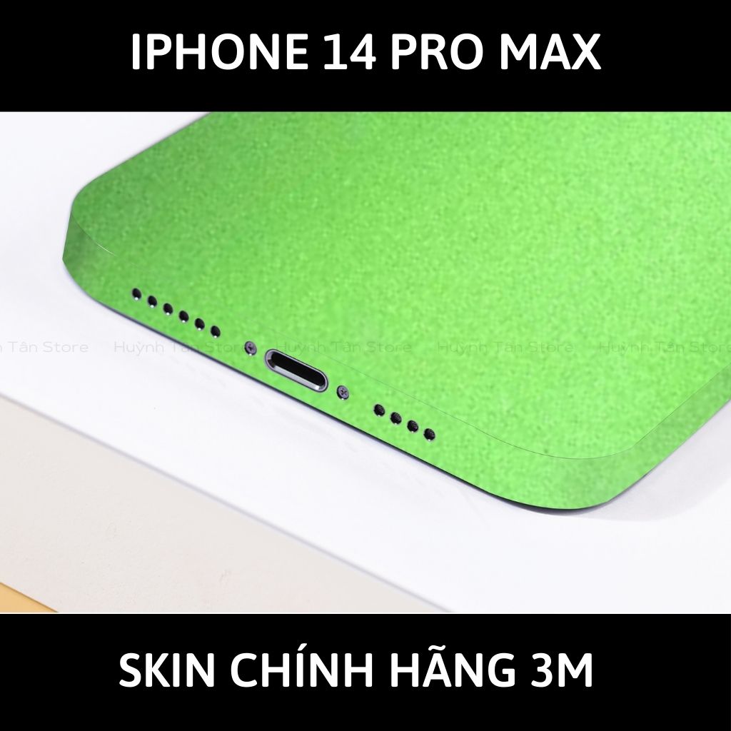 Skin 3m Iphone 14, Iphone 14 Pro, Iphone 14 Pro Max full body và camera nhập khẩu chính hãng USA phụ kiện điện thoại huỳnh tân store - Oracal Green Brown - Warp Skin Collection