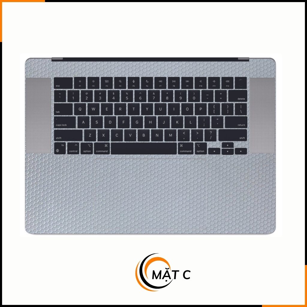 Dán skin macbook pro, macbook air chính hãng 3M nhập khẩu USA - SKIN 3M - MACBOOK - MATRIXWHITE - SK-B11-02 phụ kiện điện thoại huỳnh tân store