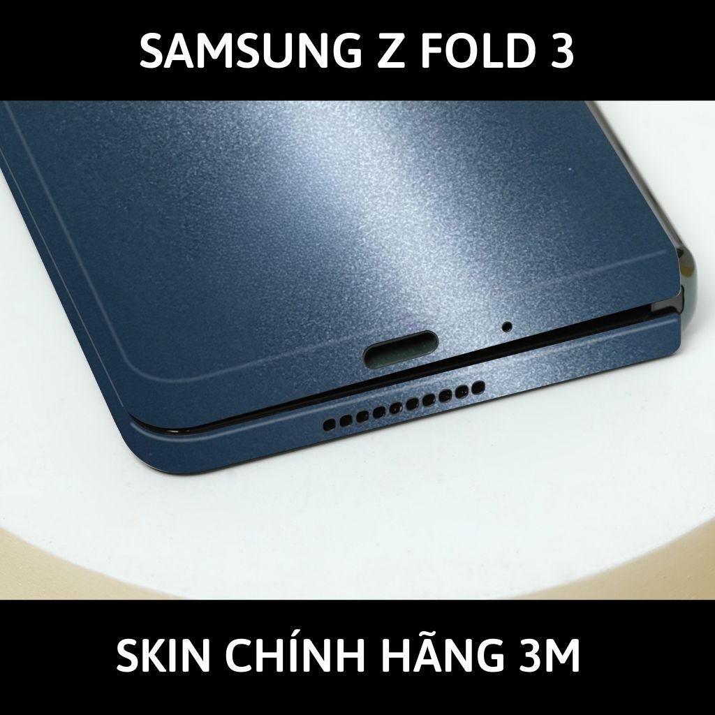 Skin 3m samsung galaxy Z Fold 4, Z Fold 3, Z Fold 2 full body và camera nhập khẩu chính hãng USA phụ kiện điện thoại huỳnh tân store - Thunder Cloud- Warp Skin Collection