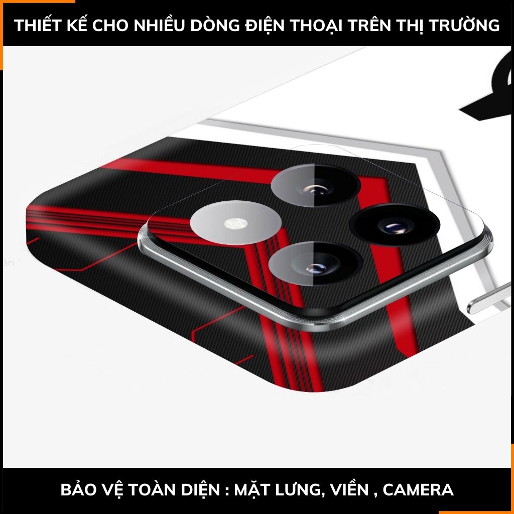 Dán skin điện thoại Xiaomi Mi 14 , Mi 14 Pro full body và camera nhập khẩu chính hãng USA in hình MAVEL - SKD M08 phụ kiện điện thoại huỳnh tân store
