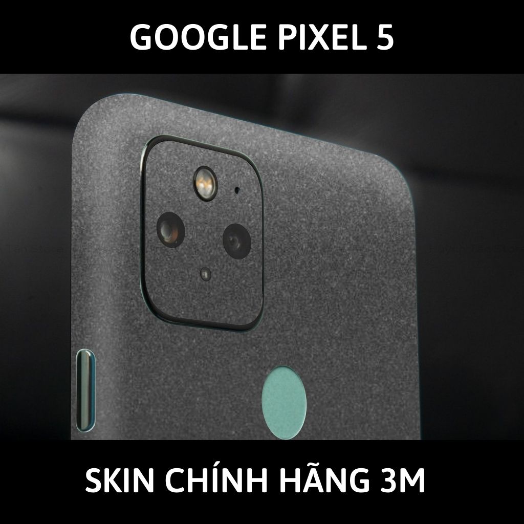 Skin 3m Google Pixel 5, Pixel 5A, Pixel 4A, Pixel 4A 5G full body và camera nhập khẩu chính hãng USA phụ kiện điện thoại huỳnh tân store - Dark Grey - Warp Skin Collection