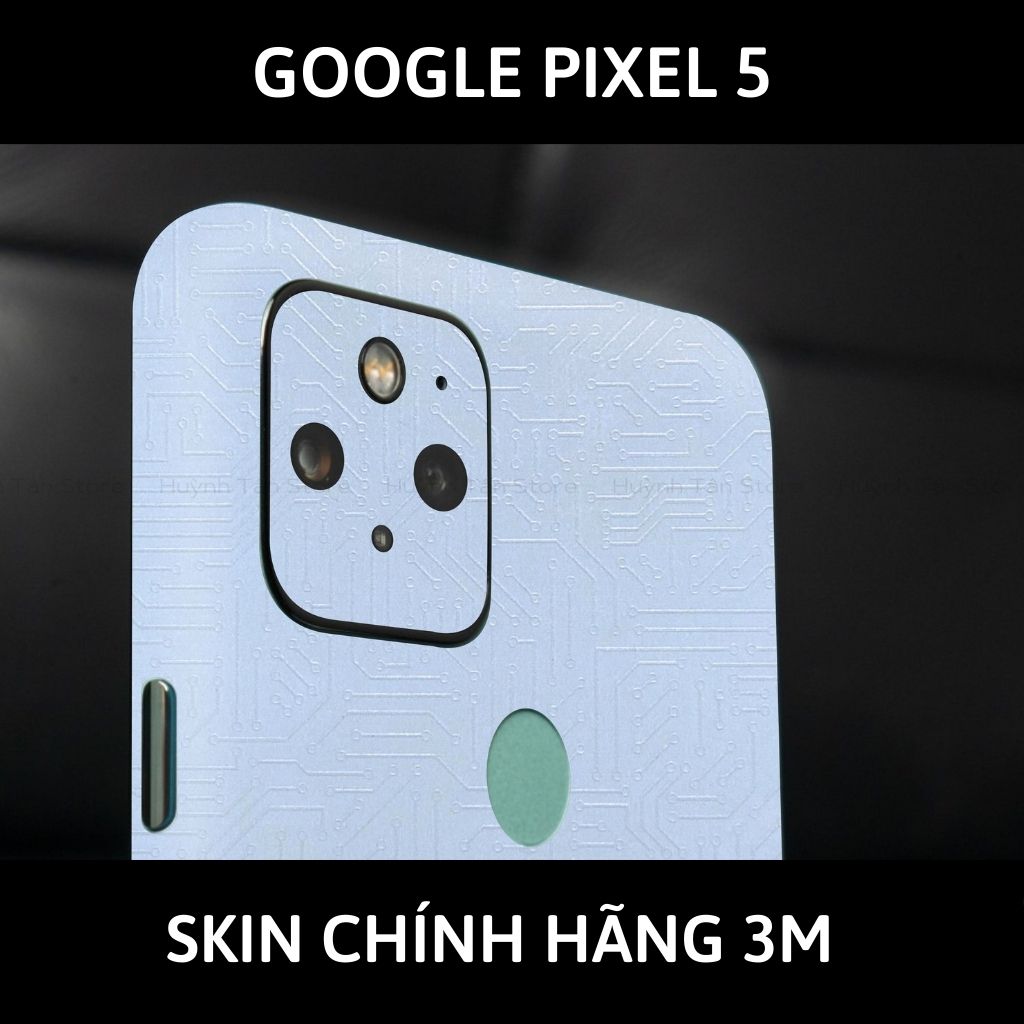 Skin 3m Google Pixel 5, Pixel 5A, Pixel 4A, Pixel 4A 5G full body và camera nhập khẩu chính hãng USA phụ kiện điện thoại huỳnh tân store - Electronic White 2022 - Warp Skin Collection