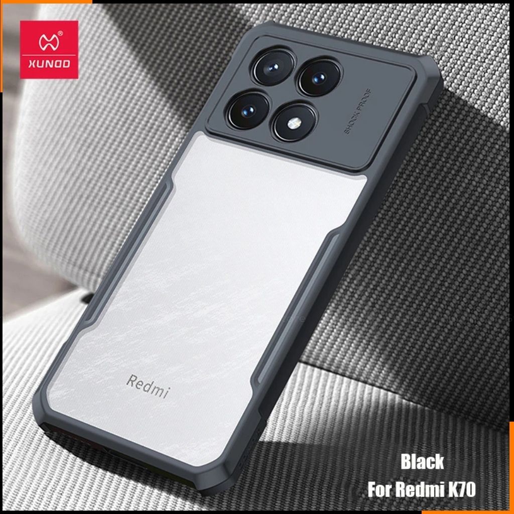 Ốp lưng redmi k70, k70 pro chống sốc xundd bảo vệ camera chính hãng chống ố vàng phụ kiện điện thoại huỳnh tân store