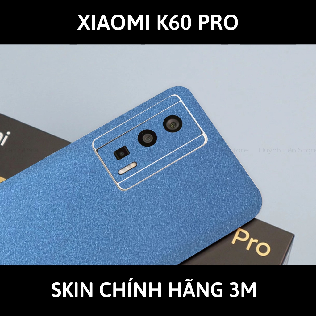 Skin 3m K60, K60 Pro full body và camera nhập khẩu chính hãng USA phụ kiện điện thoại huỳnh tân store - Oracal Dove Blue - Warp Skin Collection