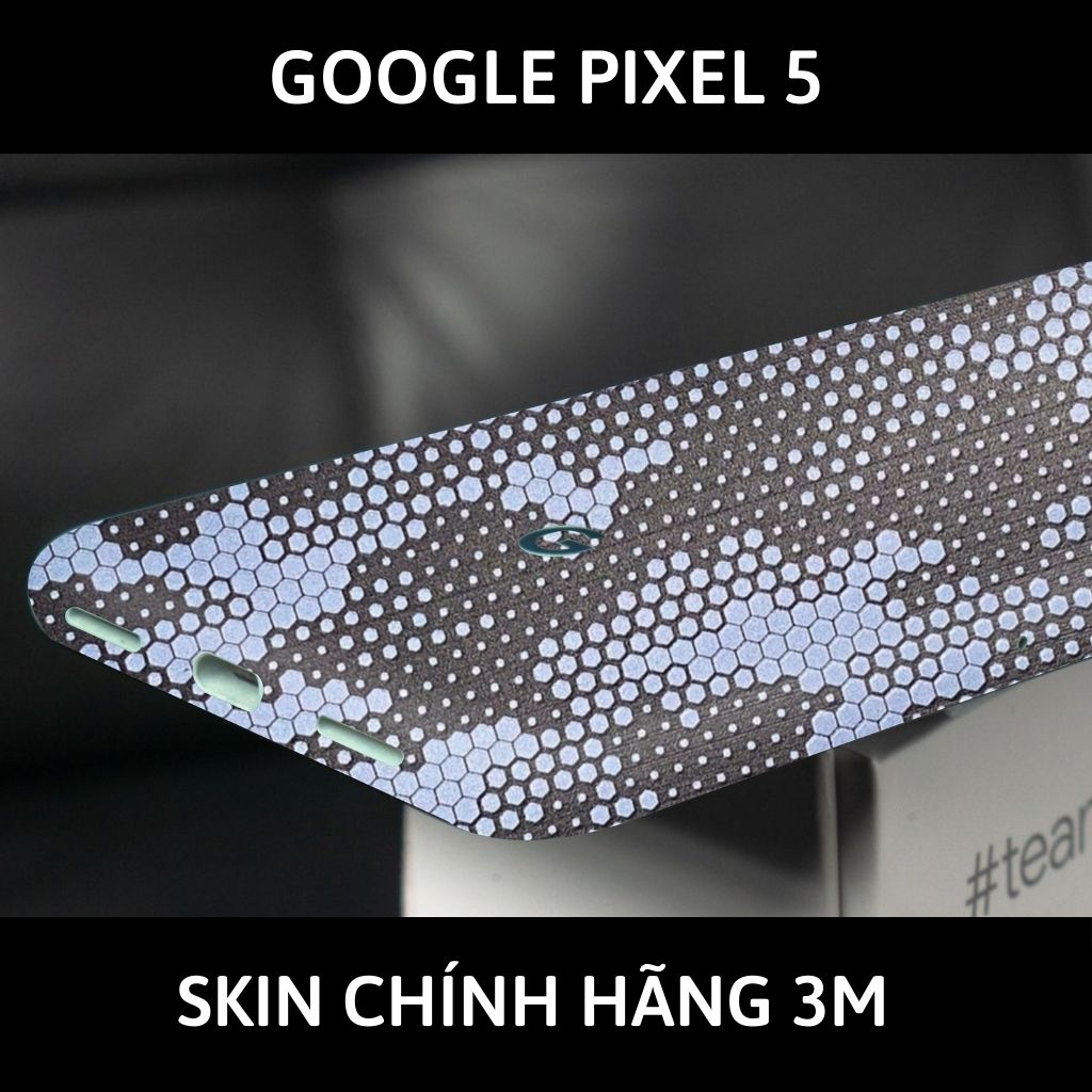 Skin 3m Google Pixel 5, Pixel 5A, Pixel 4A, Pixel 4A 5G full body và camera nhập khẩu chính hãng USA phụ kiện điện thoại huỳnh tân store - Mamba Light Blue - Warp Skin Collection