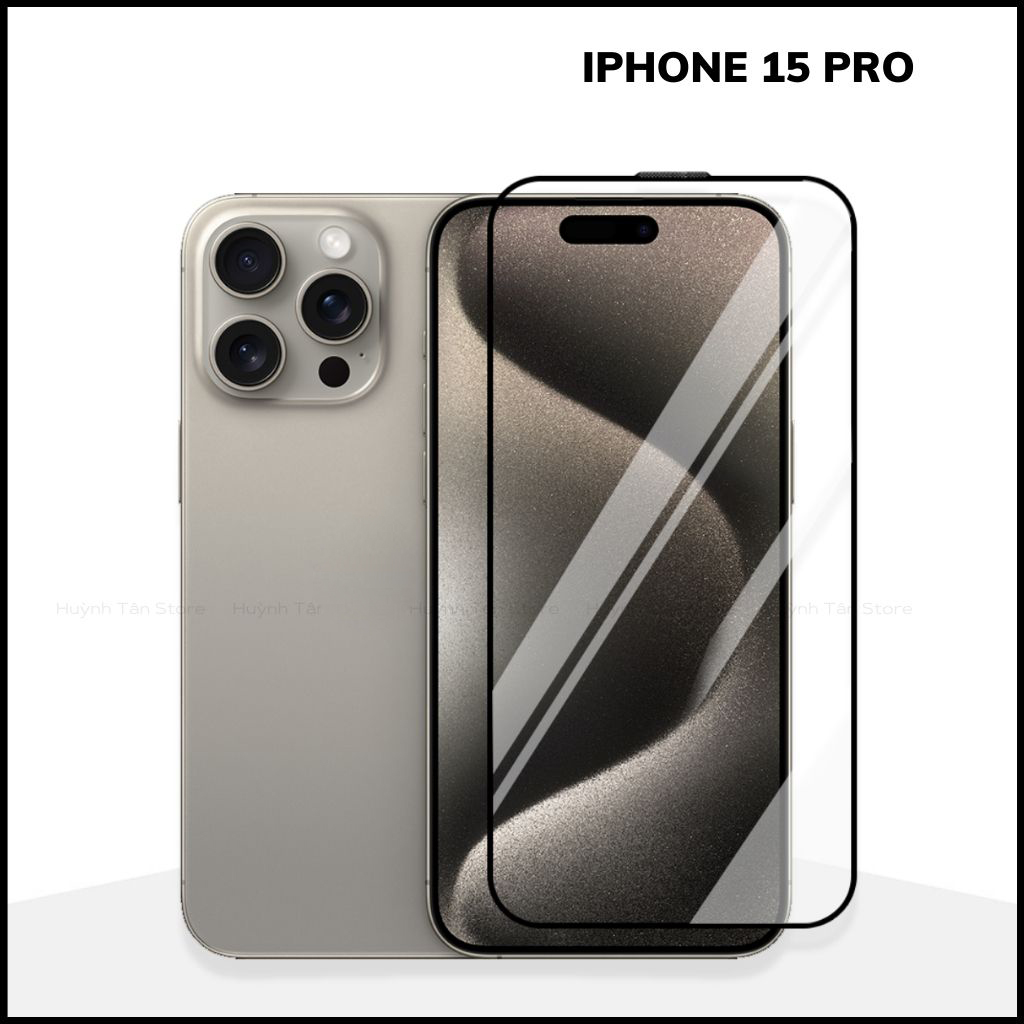 Cường lực kingkong iphone 15 pro max ip 15 pro 15 plus full màn hình wukong chính hãng phụ kiện huỳnh tân store
