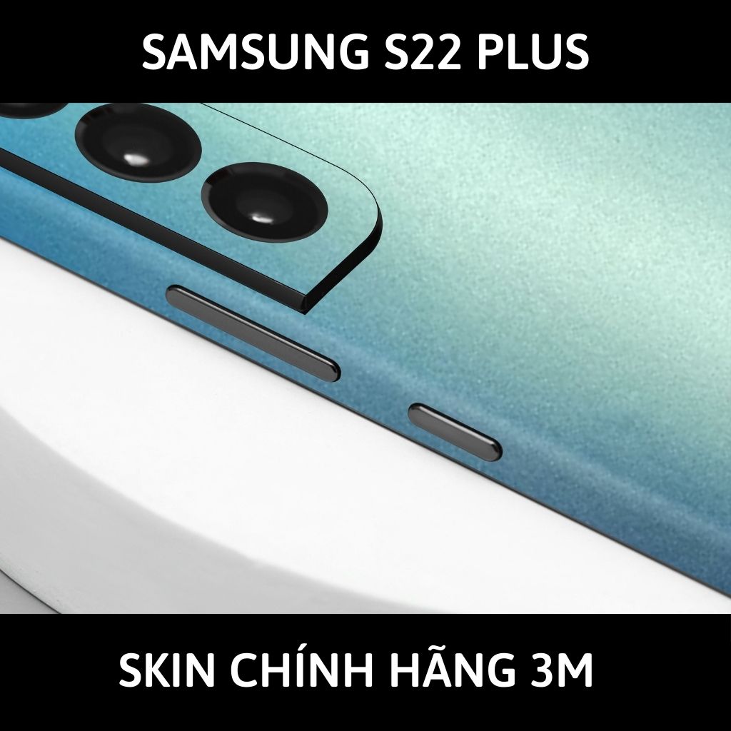 Skin 3m samsung galaxy S22 ultra , S22 plus, S22 full body và camera nhập khẩu chính hãng USA phụ kiện điện thoại huỳnh tân store - Oracal Blue Yellow - Warp Skin Collection