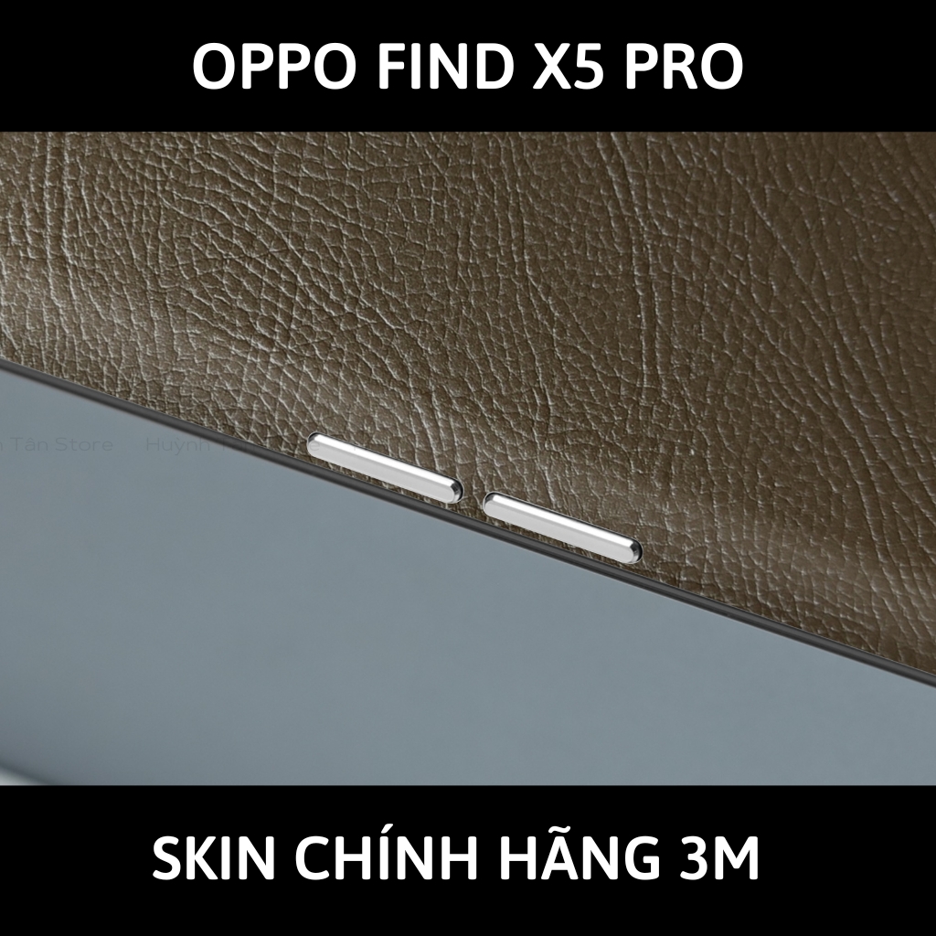 Dán skin điện thoại Oppo Find X5 Pro full body và camera nhập khẩu chính hãng USA phụ kiện điện thoại huỳnh tân store - Hexis Brown Leather - Warp Skin Collection